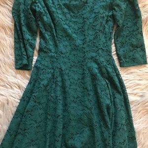 Green dress